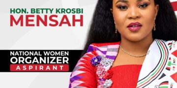 Betty Krosbi Mensah Picks Forms for NDC National Women’s Organiser Race