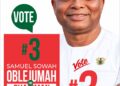 La Dade-Kotopon NDC Elects New Executives; Oblejumah Wins Chairmanship With 806 Votes
