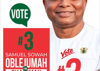 La Dade-Kotopon NDC Elects New Executives; Oblejumah Wins Chairmanship With 806 Votes